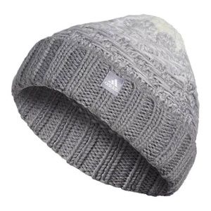 BRAND NEW women adidas canyon fold gray winter beanie / toque
